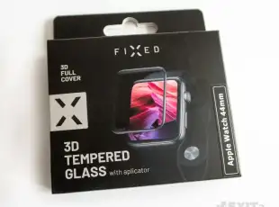 FIXED 3D ochranné sklo pro Apple Watch 44 mm / Nové
