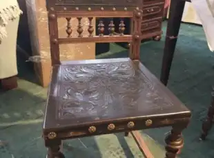 Historické židle, 4ks, Historismus 1860–1900