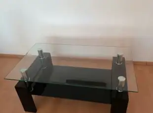 Konferenční stolek se skleněnou deskou, TOP stav
