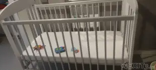 Dětská postýlka 120×60 cm s matrací