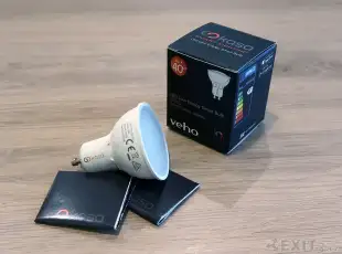 Veho Kasa Smart LED žárovka GU10 – Barevná bodovka, RGB