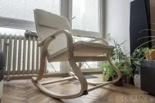 Houpací křeslo Roca tectake, NOVÉ