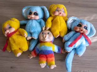 Mončičáci, Mončičák, Monchichi, 5ks